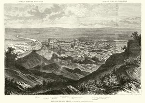 Rome vue de la colline Caelius à l
