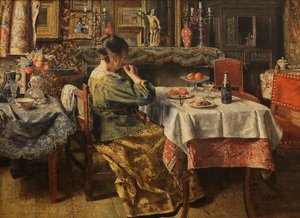 Le Repas - Henri de Braekeleer