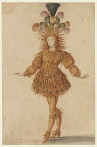 Louis XIV en Apollon dans le ballet Ballet de la Nuit, 1653 - Henri de Gissey