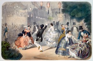 Soirée parisienne, vers 1845-1890 - Henri de Montaut