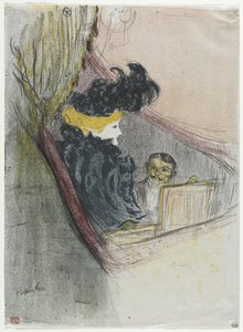 Une idylle princière, Clara Ward - Henri de Toulouse-Lautrec