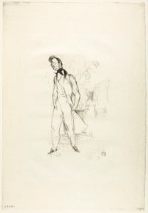 Adolphe ou Le Jeune Homme Triste - Henri de Toulouse-Lautrec