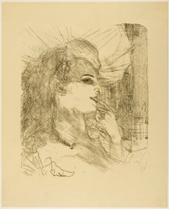 Anna Held, de Treize Lithographies - Henri de Toulouse-Lautrec