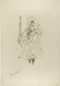 Anna Held, dans Toutes ces Dames au Théâtre - Henri de Toulouse-Lautrec