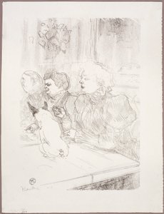 À La Souris, Madame Palmyre - Henri de Toulouse-Lautrec