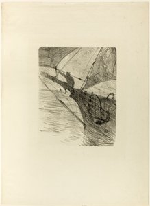 En mer de nuit, de Mélodies de Désiré Dihau - Henri de Toulouse-Lautrec