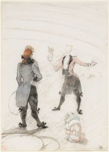 Au cirque : le dresseur de chiens