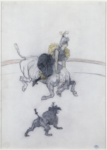 Au Cirque: Le Salut, 1899 - Henri de Toulouse Lautrec
