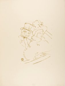 Au concert - Henri de Toulouse-Lautrec