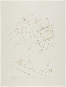 Au concert - Henri de Toulouse-Lautrec