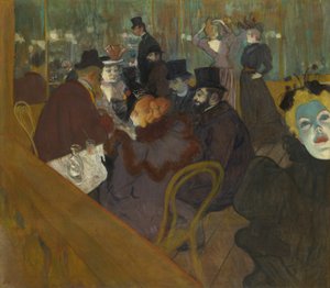 Au Moulin Rouge - Henri de Toulouse Lautrec