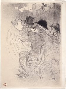Au Moulin Rouge : Un Rude ! Un Vrai Rude ! 1893 - Henri de Toulouse Lautrec