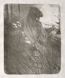 Au pied du Sinaï : La Prière des Juifs polonais - Henri de Toulouse-Lautrec