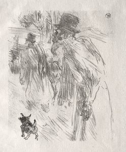 Au pied du Sinaï : Les Juifs polonais, Carlsbad - Henri de Toulouse-Lautrec