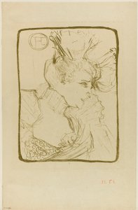Buste de Mademoiselle Marcelle Lender - Henri de Toulouse-Lautrec