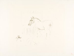 Le petit poney de Calmèse - Henri de Toulouse-Lautrec
