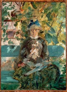 Comtesse Adele-Zoe de Toulouse-Lautrec, the artist