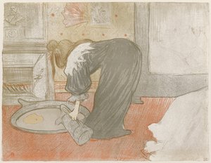 Femme au tub