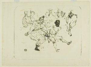 Footit et Chocolat - Henri de Toulouse-Lautrec