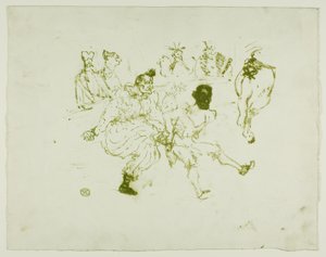 Footit et chocolat - Henri de Toulouse-Lautrec