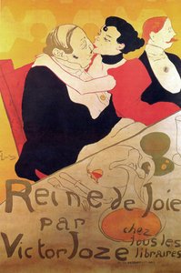 Henri de Toulouse-Lautrec 1864 - 1901, peintre français, Reine de Joie 1892 - Henri de Toulouse Lautrec