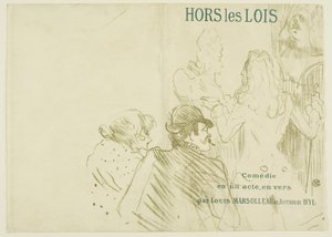 Hommage à Molière - Henri de Toulouse-Lautrec