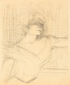 Dans "La glu" - Henri de Toulouse-Lautrec
