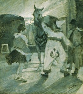 Dans les coulisses du cirque - Henri de Toulouse-Lautrec