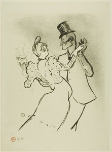 La Goulue - Henri de Toulouse-Lautrec