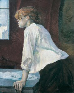 La blanchisseuse - Henri de Toulouse Lautrec