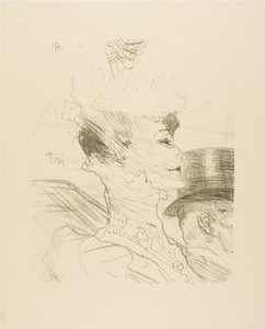 Louise Balthy, de Treize lithographies - Henri de Toulouse-Lautrec