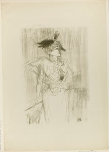 Mademoiselle Marcelle Lender, Debout - Henri de Toulouse-Lautrec
