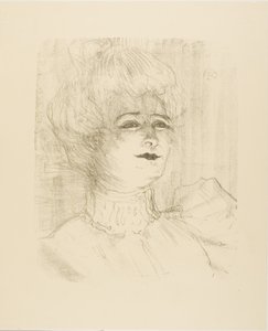 Marie-Louise Marsy, de Treize Lithographies - Henri de Toulouse-Lautrec
