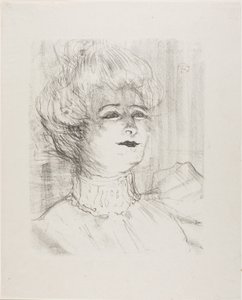 Marie-Louise Marsy, de Treize Lithographies - Henri de Toulouse-Lautrec