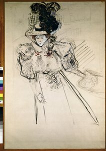 Misia Natanson - Henri de Toulouse Lautrec