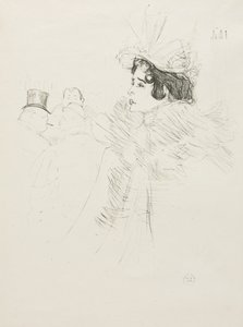 Miss May Belfort - Henri de Toulouse-Lautrec