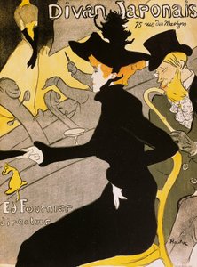 Affiche pour Divan Japonais - Henri de Toulouse Lautrec