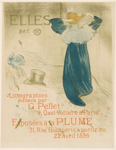 Affiche pour Elles - Henri de Toulouse-Lautrec