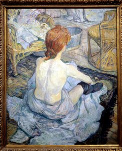Rousse (La toilette)
