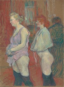 Rue des Moulins, 1894 - Henri de Toulouse-Lautrec
