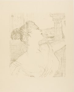 Sybil Sanderson, de Treize Lithographies - Henri de Toulouse-Lautrec