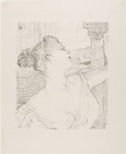Sybil Sanderson, de Treize Lithographies - Henri de Toulouse-Lautrec