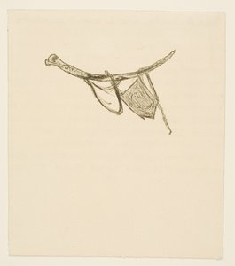 Cul-de-lampe de Au Pied du Sinaï - Henri de Toulouse-Lautrec