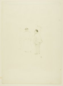 Le chef vendeur chez Jourdan et Brown - Henri de Toulouse-Lautrec