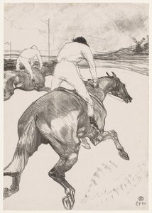 Le jockey - Henri de Toulouse-Lautrec