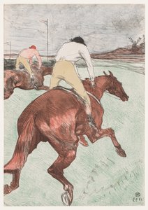 Le jockey - Henri de Toulouse-Lautrec