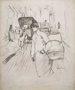 La Blanchisseuse - Henri de Toulouse-Lautrec