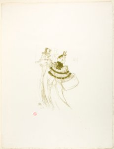 Les vieux messieurs - Henri de Toulouse-Lautrec