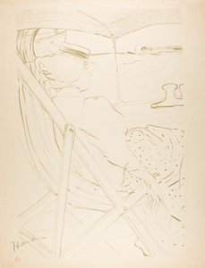 Le passager dans la cabine 54—Une croisière - Henri de Toulouse-Lautrec