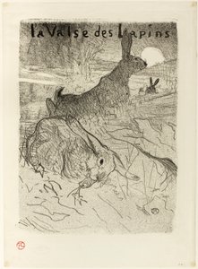 La valse des lapins - Henri de Toulouse-Lautrec
